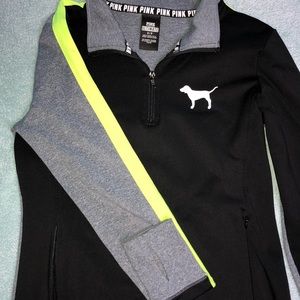 PINK half zip jacket